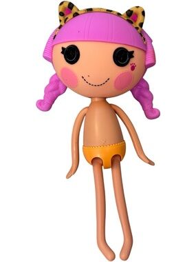 Lalaloopsy Kat Jungle Roar Doll Full Size 12" Doll Nude 2012 MGA Entertainment